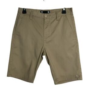 Element Khaki Skateboarding Casual Shorts Men’s Tan Size 28 USED